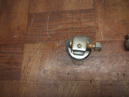 2003 honda VTX1800 vtx1800r REAR FOOT RESTS PEGS STEPS SET PAIR - Image 6