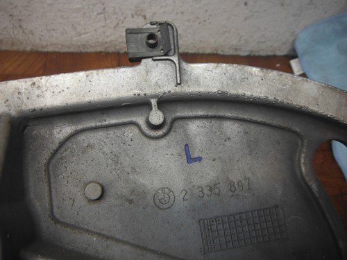 2004 bmw r1150rt LEFT REARSET REAR SET DRIVER FOOT PEG BRACKET MOUNT - Image 10