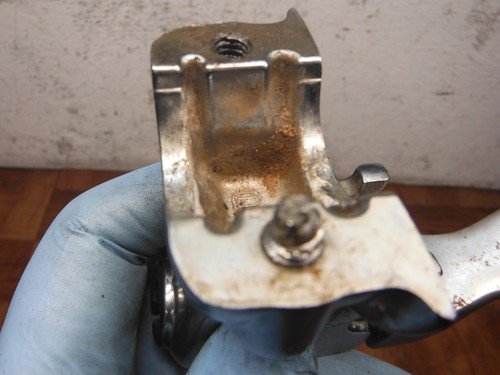 harley-davidson CLUTCH PERCH MOUNT WITH LEVER 38608-96 CHROME - Image 11