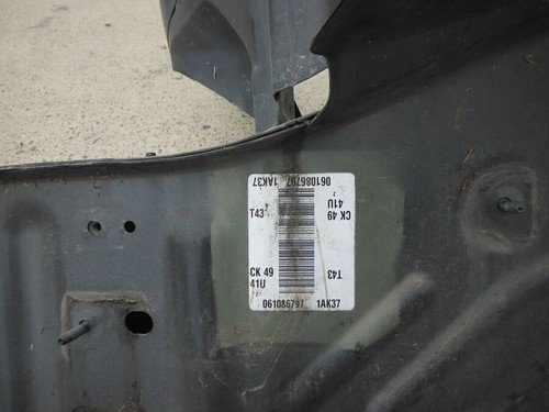 05-10 COBALT COUPE 2 PONTIAC G5 PURSUIT Bumper Frame Chassis End Nose - Image 3