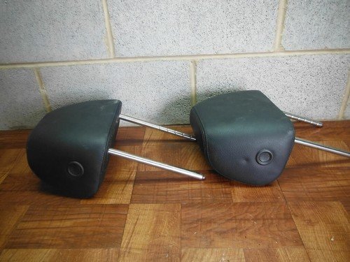 06-10 VW PASSAT SEAT HEADREST HEAD REST BLACK LEATHER - Image 4