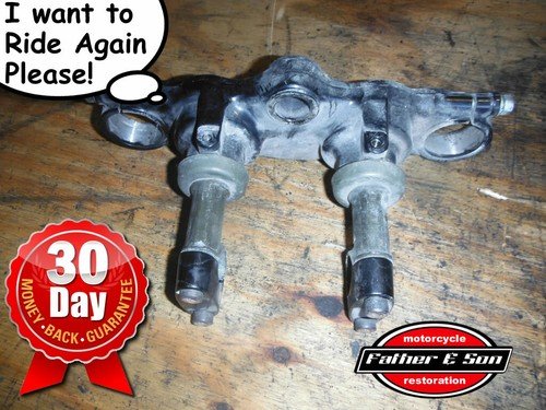 88 SUZUKI GV1400 GV 1400 CAVALCADE TRIPLE TREE FORK CLAMP