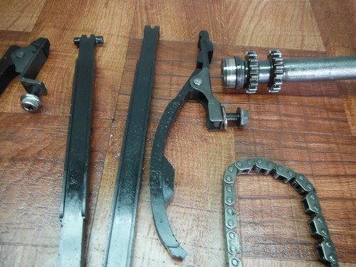 88 SUZUKI GV1400 GV 1400 CAVALCADE CAM CHAIN TENSIONER SHAFT GUIDE - Image 6