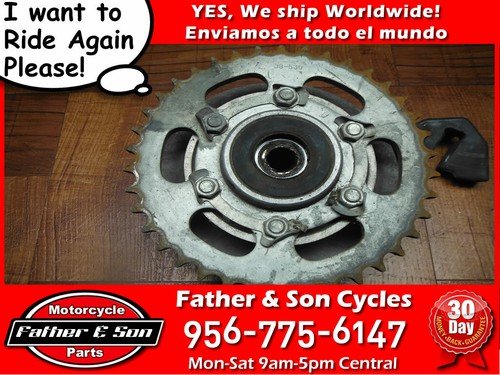 83 SUZUKI GR 650 GR650 SPROCKET DRIVE HUB