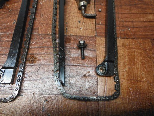 2005 suzuki boulevard VL1500 C90 CAM CHAIN WITH GUIDES - Image 3