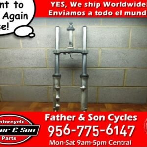 83 SUZUKI GR 650 GR650 TEMPTER TRIPPLE TREE FORK CLAMP