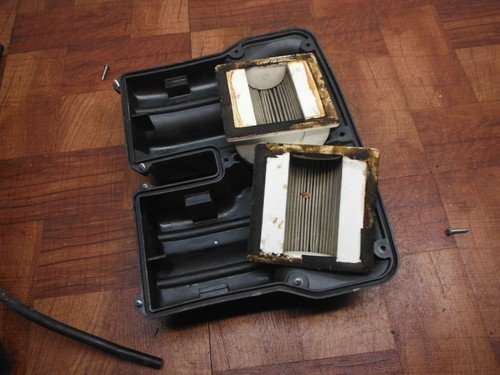 1993 1994 yamaha gts1000a AIRBOX AIR INTAKE FILTER BOX 4BH-14421-00-00 - Image 2