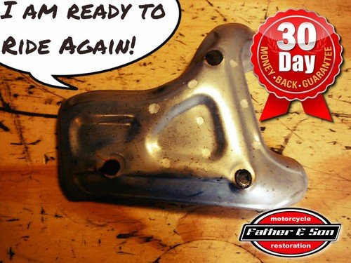 86-93 XVZ 1300 XVZ13 D VENTURE ROYALE EXHAUST MUFFLER COVER HEAT SHIEL