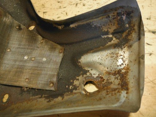 86-93 XVZ 1300 XVZ13 D VENTURE ROYALE EXHAUST MUFFLER COVER HEAT SHIEL - Image 4