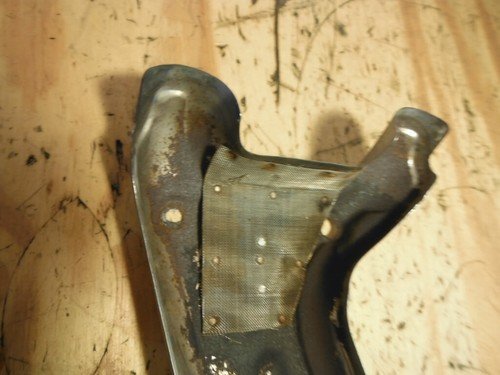 86-93 XVZ 1300 XVZ13 D VENTURE ROYALE EXHAUST MUFFLER COVER HEAT SHIEL - Image 5