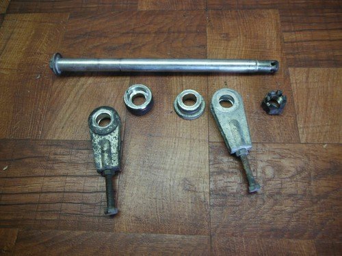 2007 KAWASAKI NINJA EX250 EX 250 R EX250R REAR WHEEL AXEL BOLT AXLE Low 3K miles