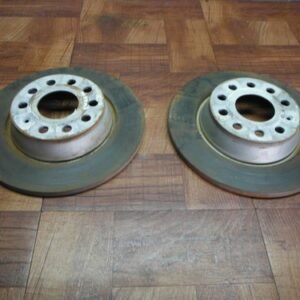 06-10 VW PASSAT REAR BRAKE DISC ROTOR SET 9E5Z2C026B 9E5Z-2C026-B