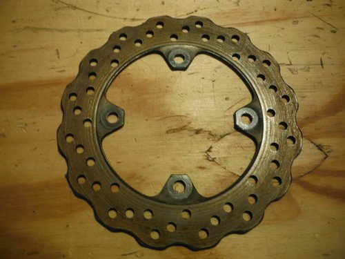 06 07 08 Kawasaki NINJA EX 650 REAR Brake Disc Rotors straight OEM - Image 2