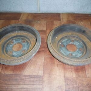 05-10 CHEVROLET COBALT PONTIAC G5 SAURN ION BRAKE DRUM SET PAIR OEM