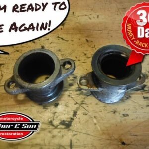 86-93 XVZ 1300 XVZ13 D VENTURE ROYALE EXHAUST CLAMP PIPE FLANGES