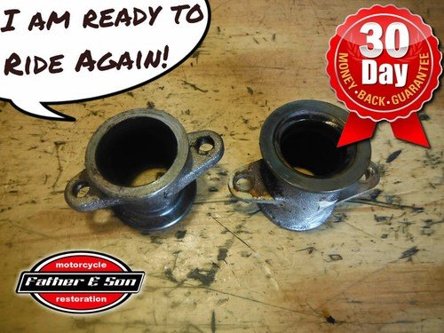 86-93 XVZ 1300 XVZ13 D VENTURE ROYALE EXHAUST CLAMP PIPE FLANGES