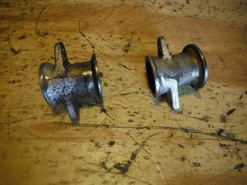 86-93 XVZ 1300 XVZ13 D VENTURE ROYALE EXHAUST CLAMP PIPE FLANGES - Image 2