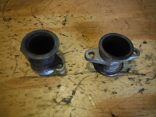 86-93 XVZ 1300 XVZ13 D VENTURE ROYALE EXHAUST CLAMP PIPE FLANGES - Image 4