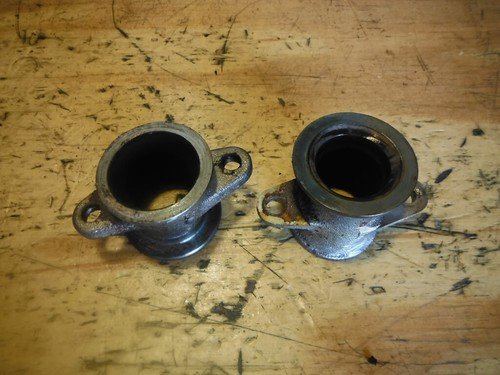 86-93 XVZ 1300 XVZ13 D VENTURE ROYALE EXHAUST CLAMP PIPE FLANGES - Image 5