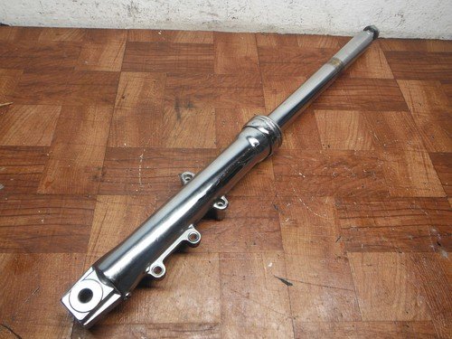 2003 harley-davidson dyna LEFT FRONT FORK SHOCK SUSPENSION CHROME