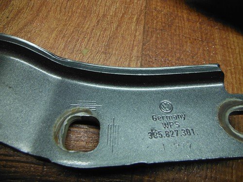 06-10 VW PASSAT TRUNK LID HINGE HINGES LEFT RIGHT - Image 3