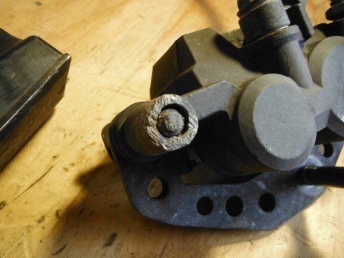 2004-2007 Kawasaki EX250 Ninja 250R FRONT MASTER CYLINDER W CALIPER - Image 6