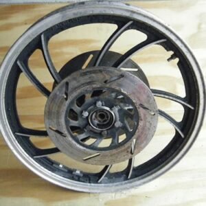 81-83 VIRAGO XV920 XV 920 FRONT WHEEL RIM TIRE DISC ROTOR BRAKE YAMAHA