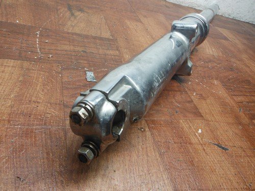 2003 harley-davidson dyna RIGHT FRONT FORK SHOCK SUSPENSION CHROME - Image 12