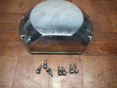 2003 honda vtx1800r CHROME RIGHT CLUTCH SIDE ENGINE MOTOR COVER - Image 2