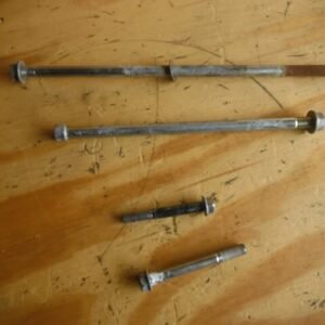 02 VTR1000F VTR1000 ENGINE MOUNT BOLT AXLE AXEL SUPERHAWK HONDA