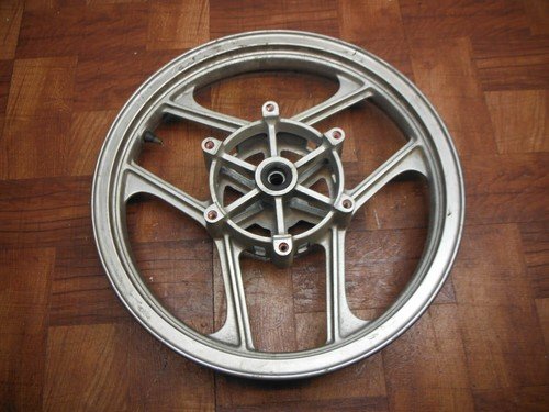 2007 kawasaki ninja 250r EX250F EX 250 REAR WHEEL RIM straight - Image 6