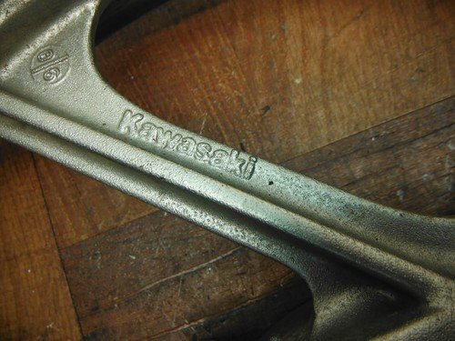 2007 kawasaki ninja 250r EX250F EX 250 REAR WHEEL RIM straight - Image 7