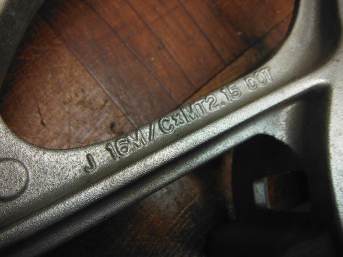 2007 kawasaki ninja 250r EX250F EX 250 REAR WHEEL RIM straight - Image 8