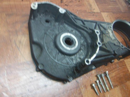 2003 harley-davidson dyna ENGINE MOTOR TRANSMISSION PRIMARY CHAIN CASE HOUSING - Image 4