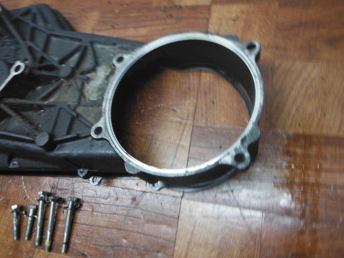 2003 harley-davidson dyna ENGINE MOTOR TRANSMISSION PRIMARY CHAIN CASE HOUSING - Image 6