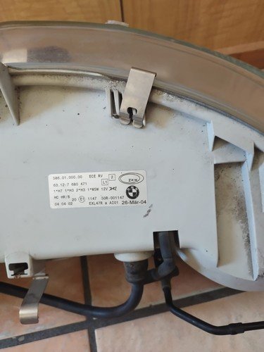 BMW 01-05 r1150rt r1150rt-p FRONT HEADLIGHT HEAD LIGHT LAMP 63 12 7 680 471 - Image 15