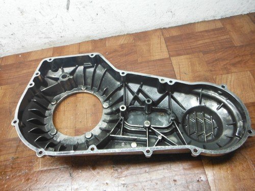 2003 harley-davidson dyna ENGINE MOTOR TRANSMISSION PRIMARY CHAIN COVER CHROME - Image 11