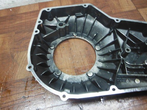 2003 harley-davidson dyna ENGINE MOTOR TRANSMISSION PRIMARY CHAIN COVER CHROME - Image 12