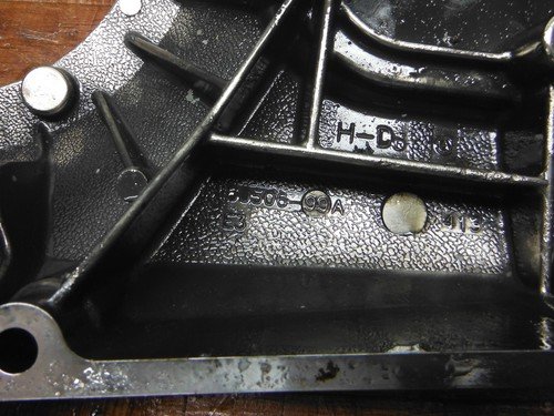 2003 harley-davidson dyna ENGINE MOTOR TRANSMISSION PRIMARY CHAIN COVER CHROME - Image 16