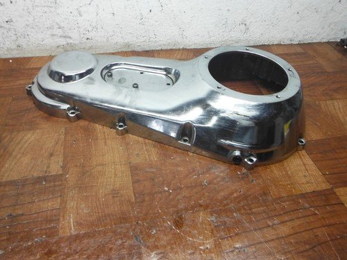 2003 harley-davidson dyna ENGINE MOTOR TRANSMISSION PRIMARY CHAIN COVER CHROME - Image 20