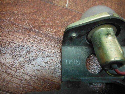 01-09 kawasaki ninja EX500 EX 500r LICENSE PLATE LIGHT 23016-1132 - Image 5