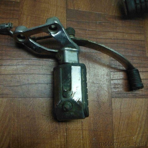 1984 1985 honda v30 vf500 VF 500 magna FRONT FOOT RESTS PEGS STEPS SET PAIR 5063 - Image 7