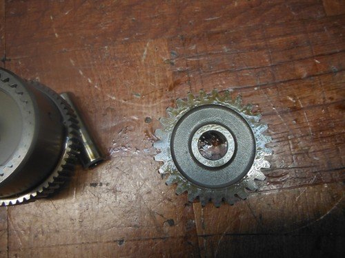 2003 honda VTX1800 vtx1800 STARTER CLUTCH MOTOR IDLER IDLING GEAR TORQUE LIMITER - Image 8