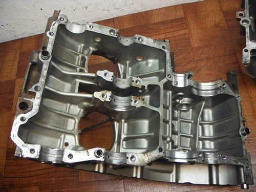 suzuki gs500 gs500e gs500f ENGINE MOTOR CRANKCASE CRANK CASES BLOCK 11301-44891 - Image 9