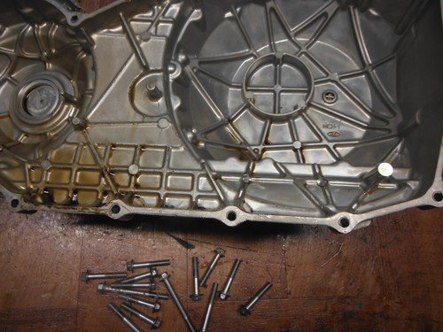 2003 honda vtx1800r CLUTCH RIGHT SIDE ENGINE MOTOR CRANKCASE COVER - Image 10