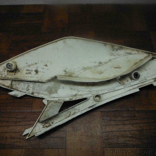 09-11 kawasaki kx450f AFTERMARKET WHITE LEFT FRONT SIDE FAIRING COWL FAIRING - Image 9