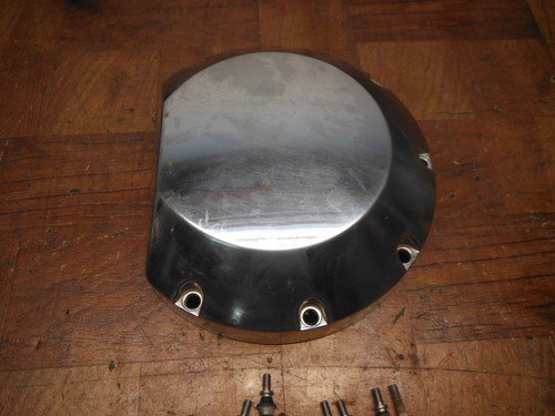 2003 honda vtx1800r CHROME RIGHT CLUTCH SIDE ENGINE MOTOR COVER - Image 4