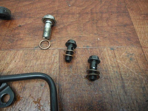 kawasaki 454 ltd ninja EX500 EX 500r ENGINE MOTOR CRANCASE OIL LINE 32102-1710 - Image 3