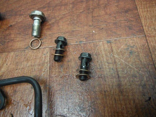 kawasaki 454 ltd ninja EX500 EX 500r ENGINE MOTOR CRANCASE OIL LINE 32102-1710 - Image 4