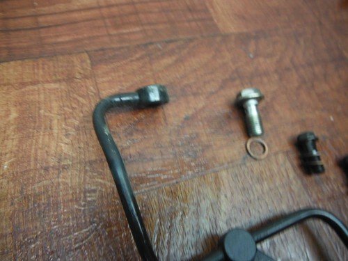 kawasaki 454 ltd ninja EX500 EX 500r ENGINE MOTOR CRANCASE OIL LINE 32102-1710 - Image 6